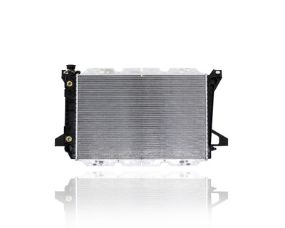 Radiator For 1451 85-97 Ford F-Series Bronco Automatic Transmission V8 5.0/5.8/7.5L - Plastic Tank Aluminum Core, 2-Row Radiator For 1451 85-97 Ford F-Series Bronco Automatic Transmission V8 5.0/5.8/7.5L - Plastic Tank Aluminum Core, 2-Row