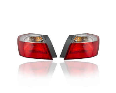 Tail Light Assembly For 13-15 Honda Accord-Sedan EX/LX/Sport - Non-LED, On Body, Both Pair Left Driver Right Passenger, NSF-Certified - 33500T2AA01, 33550T2AA01 Tail Light Assembly For 13-15 Honda Accord-Sedan EX/LX/Sport - Non-LED, On Body, Both Pair Left Driver Right Passenger, NSF-Certified - 33500T2AA01, 33550T2AA01