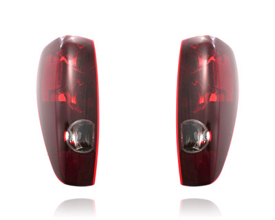 Tail Light Assembly For 20825942, 20825943 04-12 Chevrolet Colorado GMC Canyon - Pair, Left Driver + Right Passenger Set, NSF