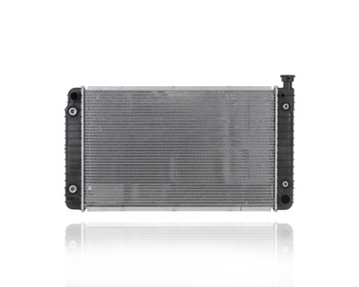 Radiator For 94-94 Chevrolet GMC Pickup C/K-Series V6 4.3L - With Engine Oil Cooler - Plastic Tank Aluminum Core, 1-Row - 52467212 Radiator For 94-94 Chevrolet GMC Pickup C/K-Series V6 4.3L - With Engine Oil Cooler - Plastic Tank Aluminum Core, 1-Row - 52467212