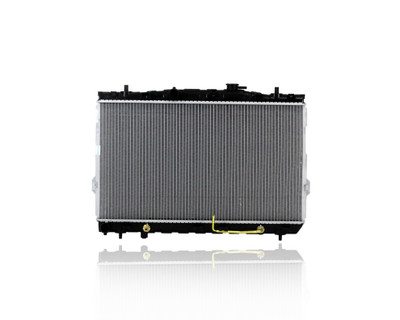 Radiator For 2387 01-06 Hyundai Elantra, 03-08 Tiburon With Automatic Temperature Control 2.0L Automatic Transmission - Plastic Tank Aluminum Core, 1-Row Radiator For 2387 01-06 Hyundai Elantra, 03-08 Tiburon With Automatic Temperature Control 2.0L Automatic Transmission - Plastic Tank Aluminum Core, 1-Row