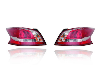 Tail Light Assembly For 13-13 Nissan Altima-Sedan-Base/S/SV(Exclude SL) - Standard - Pair, Left Driver + Right Passenger Set - CAPA - 265503TA0B, 265553TA0B Tail Light Assembly For 13-13 Nissan Altima-Sedan-Base/S/SV(Exclude SL) - Standard - Pair, Left Driver + Right Passenger Set - CAPA - 265503TA0B, 265553TA0B