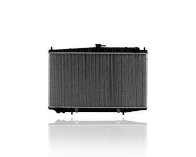 Radiator For 2333 00-01 Nissan Altima L4 2.4L Automatic - Plastic Tank Aluminum Core, 1-Row