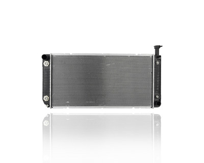 Radiator For 2509 01-02 Chevrolet Express GMC Savana Van V8 8.1L - Plastic Tank Aluminum Core, 2-Row Radiator For 2509 01-02 Chevrolet Express GMC Savana Van V8 8.1L - Plastic Tank Aluminum Core, 2-Row