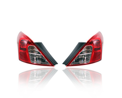 Tail Light Assembly For 12-19 Nissan Versa-Sedan - Both Pair, Left Driver Right Passenger Hand - 265503AN0A, 265553AN0A Tail Light Assembly For 12-19 Nissan Versa-Sedan - Both Pair, Left Driver Right Passenger Hand - 265503AN0A, 265553AN0A