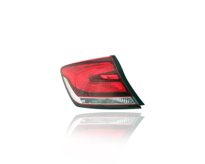 Tail Light Assembly For 13-15 Honda Civic-Sedan - Left Hand Driver, Outer, NSF-Certified - 33550TR0A51 Tail Light Assembly For 13-15 Honda Civic-Sedan - Left Hand Driver, Outer, NSF-Certified - 33550TR0A51