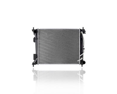 Radiator For 13415 12-16 Hyundai Veloster Automatic With Turbo - Plastic Tank Aluminum Core Radiator For 13415 12-16 Hyundai Veloster Automatic With Turbo - Plastic Tank Aluminum Core