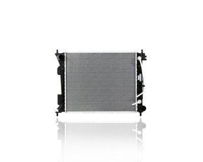 Radiator For 13415 12-14 Hyundai Veloster Automatic Transmission With Turbo - Plastic Tank Aluminum Core Radiator For 13415 12-14 Hyundai Veloster Automatic Transmission With Turbo - Plastic Tank Aluminum Core