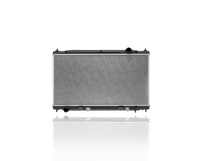 Radiator For 13440 14-18 Infiniti Q50 3.7L, 14-18 Q50 Hybrid 3.5L Automatic - Plastic Tank Aluminum Core, With Transmission Oil Cooler Radiator For 13440 14-18 Infiniti Q50 3.7L, 14-18 Q50 Hybrid 3.5L Automatic - Plastic Tank Aluminum Core, With Transmission Oil Cooler