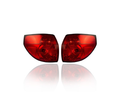 Tail Light Assembly For 06-10 Toyota Sienna - Both Pair, Left Driver Right Passenger (Van Side Panel) - 81550AE020, 81560AE020
