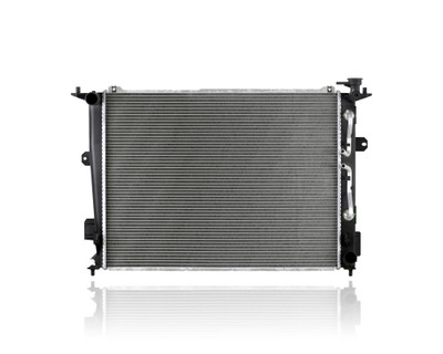 Radiator For 13388 11-14 Hyundai Genesis Sedan Automatic V6 3.8L - With Transmission Oil Cooler, Plastic Tank Aluminum Core, 1-Row - 253103M300 Radiator For 13388 11-14 Hyundai Genesis Sedan Automatic V6 3.8L - With Transmission Oil Cooler, Plastic Tank Aluminum Core, 1-Row - 253103M300