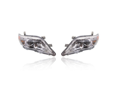 Headlight Assembly For 8111006500; 8115006500 10-11 Toyota Camry USA (Exclude SE) - NSF Certified - Pair (Both Left Driver & Right Passenger) Set Headlight Assembly For 8111006500; 8115006500 10-11 Toyota Camry USA (Exclude SE) - NSF Certified - Pair (Both Left Driver & Right Passenger) Set