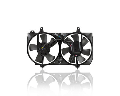 Dual Radiator and Condenser Fan Assembly - Compatible/Replacement for '99-02 Infiniti G20 - 214813J960