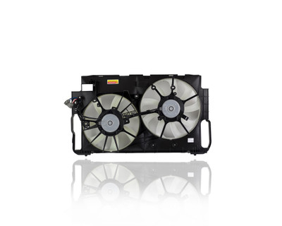 Dual Radiator and Condenser Fan Assembly - 624500 Compatible/Replacement for '15-17 Lexus NX200T, 18-20 NX300 2.0L L4 - Without ControlModule - 1671136210 Dual Radiator and Condenser Fan Assembly - 624500 Compatible/Replacement for '15-17 Lexus NX200T, 18-20 NX300 2.0L L4 - Without ControlModule - 1671136210