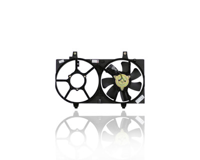 Dual Radiator and Condenser Fan Assembly - Compatible/Replacement for '02-06 Nissan Sentra 4-Cylinder/1.8-Liter Only (Without Air Conditioning) - 214814Z321 Dual Radiator and Condenser Fan Assembly - Compatible/Replacement for '02-06 Nissan Sentra 4-Cylinder/1.8-Liter Only (Without Air Conditioning) - 214814Z321