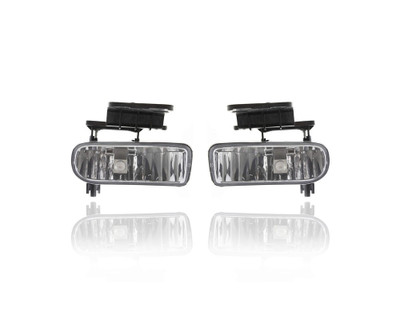 Fog Light Assembly - Compatible/Replacement for '99-02 Chevrolet Silverado, 00-06 Suburban/Tahoe - Pair, Left Driver + Right Passenger Set - 10368477, 10368476 - CAPA Fog Light Assembly - Compatible/Replacement for '99-02 Chevrolet Silverado, 00-06 Suburban/Tahoe - Pair, Left Driver + Right Passenger Set - 10368477, 10368476 - CAPA