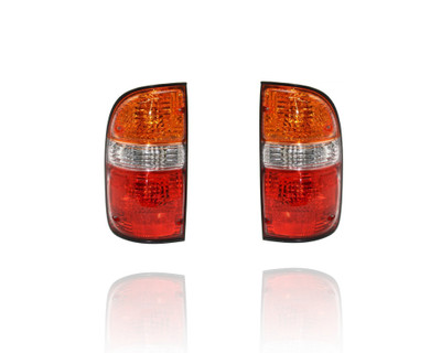 Tail Light Assembly For 01-04 Toyota Tacoma - Pair, Left Driver + Right Passenger Set - CAPA - 8155004060, 8156004060 Tail Light Assembly For 01-04 Toyota Tacoma - Pair, Left Driver + Right Passenger Set - CAPA - 8155004060, 8156004060