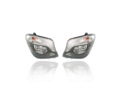 Headlight Assembly - Compatible/Replacement for '14-17 Mercedes-Benz Sprinter Van - Halogen - Pair, Left Driver + Right Passenger Set - 9068202961, 9068202861 Headlight Assembly - Compatible/Replacement for '14-17 Mercedes-Benz Sprinter Van - Halogen - Pair, Left Driver + Right Passenger Set - 9068202961, 9068202861