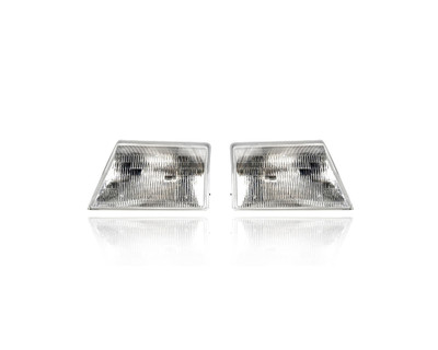 Headlight Assembly - Compatible/Replacement for '98-00 Ford Ranger Pickup - Pair, Left Driver + Right Passenger Set - F87Z13008EB, F87Z13008FB Headlight Assembly - Compatible/Replacement for '98-00 Ford Ranger Pickup - Pair, Left Driver + Right Passenger Set - F87Z13008EB, F87Z13008FB