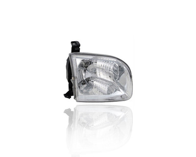 Headlight Assembly - Compatible/Replacement for '00-04 Toyota Tundra (Double-Cab Only), 01-04 Sequoia SR5/Limited - Right Hand - Passenger - 811100C020 - CAPA