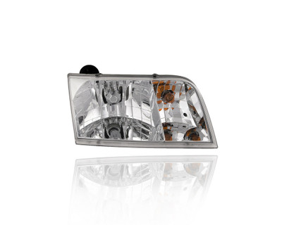 Headlight Assembly - Compatible/Replacement for '98-02 Mercury Grand Marquis - Right Hand - Passenger - YW3Z13008BB