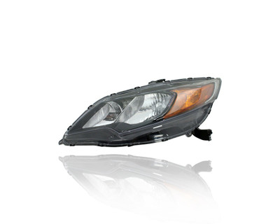 Headlight Assembly - Compatible/Replacement for '14-15 Honda Civic Coupe - Halogen - Left Hand - Driver - 33150TS8A51 - CAPA
