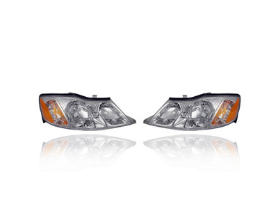 Headlight Assembly - Compatible/Replacement for '00-04 Toyota Avalon - Pair, Left Driver + Right Passenger Set - 81110AC040, 81150AC040 Headlight Assembly - Compatible/Replacement for '00-04 Toyota Avalon - Pair, Left Driver + Right Passenger Set - 81110AC040, 81150AC040