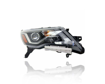 Headlight Assembly - Compatible/Replacement for '17-19 Nissan Pathfinder S/SV/SL - Halogen - Right Hand - Passenger - 260109PF9A - CAPA Headlight Assembly - Compatible/Replacement for '17-19 Nissan Pathfinder S/SV/SL - Halogen - Right Hand - Passenger - 260109PF9A - CAPA