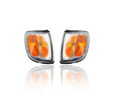 Parking - Side Marker Light - Compatible/Replacement for '97-98 Toyota 4Runner - Pair, Left Driver + Right Passenger Set - 8161035311, 8162035311 Parking - Side Marker Light - Compatible/Replacement for '97-98 Toyota 4Runner - Pair, Left Driver + Right Passenger Set - 8161035311, 8162035311