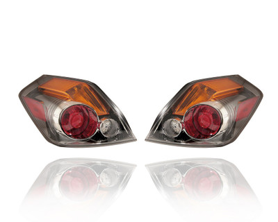 Tail Light Assembly - Compatible/Replacement for '10-12 Nissan Altima Sedan, 10-11 Altima Hybrid - Pair, Left Driver + Right Passenger Set - 26550ZX00B, 26555ZX00B Tail Light Assembly - Compatible/Replacement for '10-12 Nissan Altima Sedan, 10-11 Altima Hybrid - Pair, Left Driver + Right Passenger Set - 26550ZX00B, 26555ZX00B