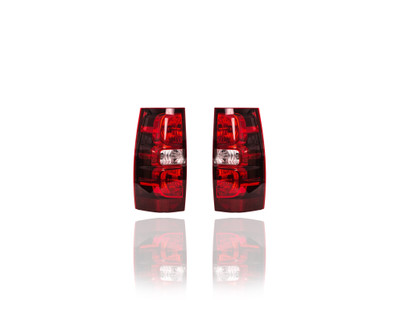 Tail Light Assembly For 07-14 Chevrolet Tahoe Suburban - Both Pair, Left Driver Right Passenger Hand - 22837924, 22837923