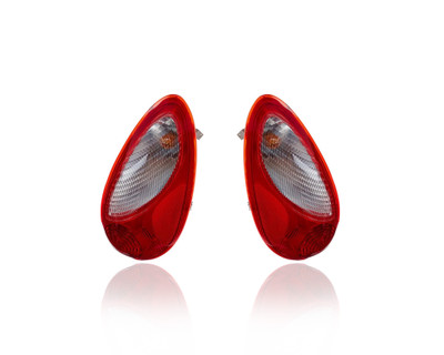Tail Light Assembly For 06-10 Chrysler PT-Cruiser - Both Pair, Left Driver Right Passenger Hand, Red & White - 5116222AB, 5116223AB Tail Light Assembly For 06-10 Chrysler PT-Cruiser - Both Pair, Left Driver Right Passenger Hand, Red & White - 5116222AB, 5116223AB