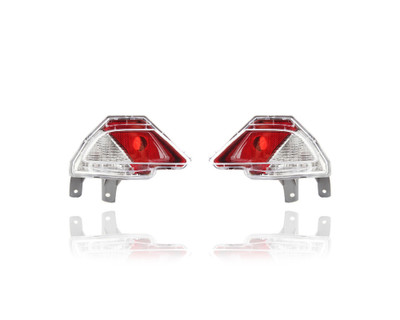 Back Up Light Assembly - Compatible/Replacement for '16-18 Toyota RAV4/Hybrid (North American Built) - Lower On Rear Bumper - Pair, Left Driver + Right Passenger Set - 814800R040, 814900R040 - CAPA Back Up Light Assembly - Compatible/Replacement for '16-18 Toyota RAV4/Hybrid (North American Built) - Lower On Rear Bumper - Pair, Left Driver + Right Passenger Set - 814800R040, 814900R040 - CAPA