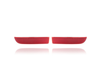 Bumper Reflector - Compatible/Replacement for '06-12 Toyota RAV4, 08-14 Scion xD - Rear - Pair, Left Driver + Right Passenger Set - 8191013022, 8192013022 - CAPA Bumper Reflector - Compatible/Replacement for '06-12 Toyota RAV4, 08-14 Scion xD - Rear - Pair, Left Driver + Right Passenger Set - 8191013022, 8192013022 - CAPA
