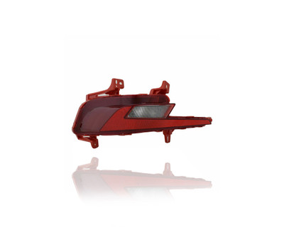 Bumper Reflector - Compatible/Replacement for '19-20 Hyundai Elantra Sedan - Rear - Left Hand - Driver - 92405F2500