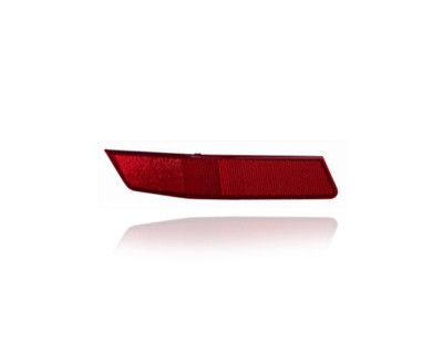 Bumper Reflector - Compatible/Replacement for '17-19 Nissan Rogue/Hybrid - Rear - Left Hand - Driver - 265656FV0B - CAPA