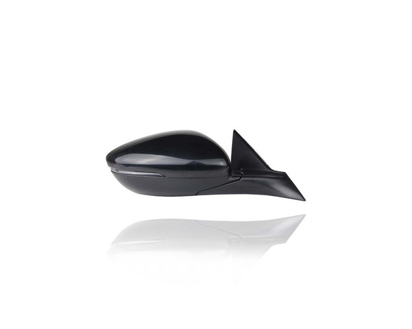 Door Mirror - Compatible/Replacement for '18-22 Honda Accord/Hybrid Sedan EXL - Powered, Heated, With Signal & Blind Spot, Unpainted - Right Hand - Passenger - 76208TVAA42