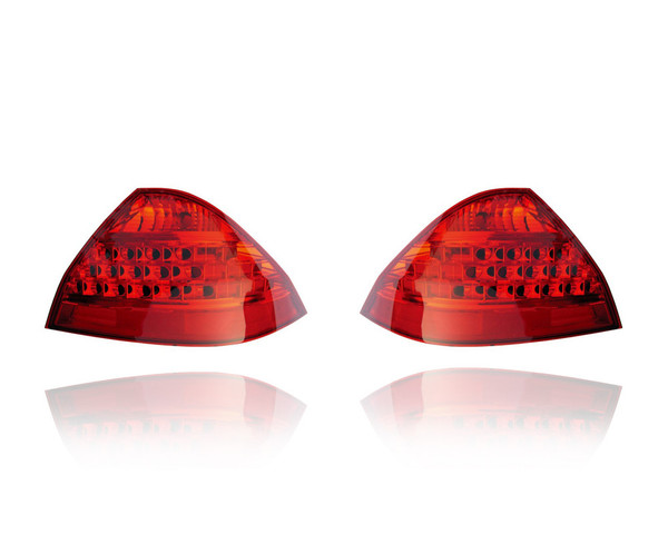 Tail Light For 06-07 Honda Accord-Sedan - On Rear Body - Pair, Left Driver + Right Passenger Set - 33501SDAA32, 33551SDAA32