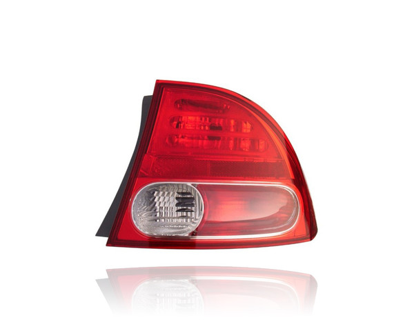 Tail Light For HO2801165 06-08 Honda Civic-Sedan/Hybrid - Right Hand - Passenger (On Rear Body)