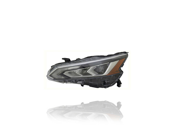 Headlight Assembly - Compatible/Replacement for '19-22 Nissan Altima SV/SR/SL/Platinum - LED Without Auto-Leveling - Left Hand - Driver - 260606CA5B - CAPA