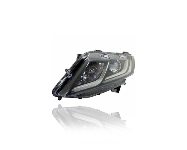 Headlight Assembly - Compatible/Replacement for '18-21 Honda Odyssey EX/EXL/EX - Halogen With LED Daytime Running Light - Left Hand - Driver - 33150THRA11