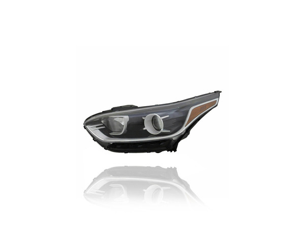 Headlight Assembly - Compatible/Replacement for '19-21 Kia Forte Sedan FE/LX/LXS - Halogen - Left Hand - Driver - 92101M7000 - CAPA