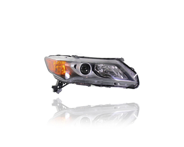 Headlight Assembly - Compatible/Replacement for '13-15 Acura ILX/Hybrid - Halogen, Without Fog Lamps - Right Hand - Passenger - 33100TX6A02