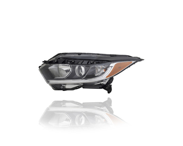 Headlight Assembly - Compatible/Replacement for '19-22 Honda HR-V - Halogen With LED Daytime Running Light - Left Hand - Driver - 33150T7AA31