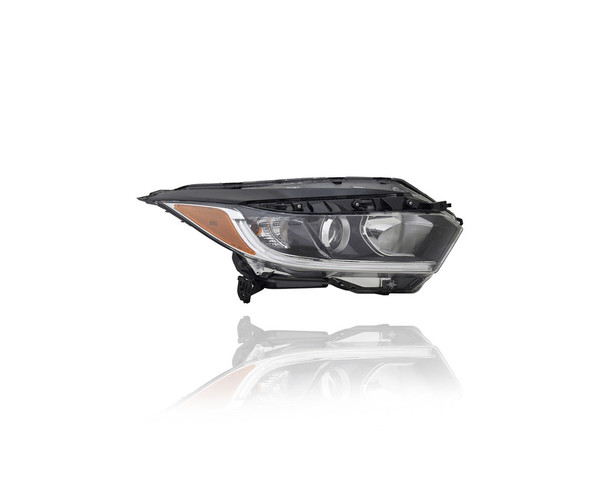 Headlight Assembly - Compatible/Replacement for '19-22 Honda HR-V - Halogen With LED Daytime Running Light - Right Hand - Passenger - 33100T7AA31 - CAPA