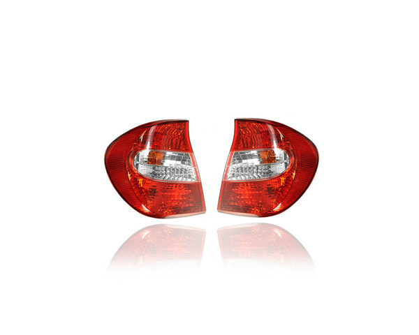Tail Light - Compatible/Replacement for '02-04 Toyota Camry - Pair, Left Driver + Right Passenger Set - 81551AA050, 81561AA050 - CAPA