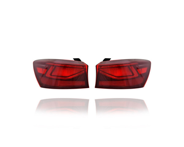 Tail Light Assembly - Compatible/Replacement for '19-23 Kia Forte FE/LXS - Outer - Pair, Left Driver + Right Passenger Set - 92402M7000, 92401M7000