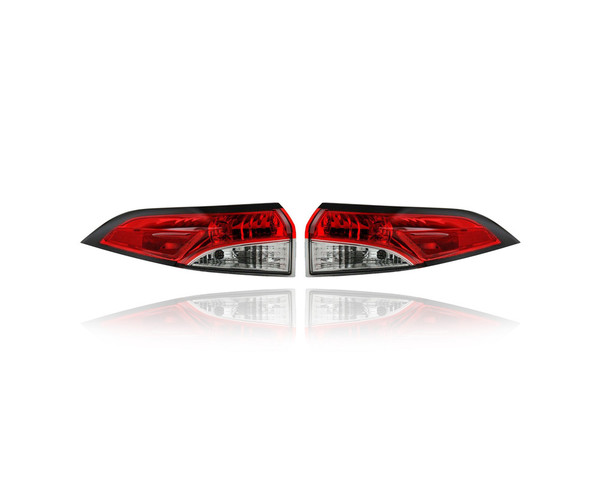 Tail Light Assembly - Compatible/Replacement for '20-21 Toyota Corolla Sedan L/LE/SE (North American Built) Outer On Body Quarter Panel - Pair Set - 8155002C60, 8156002C10 - CAPA