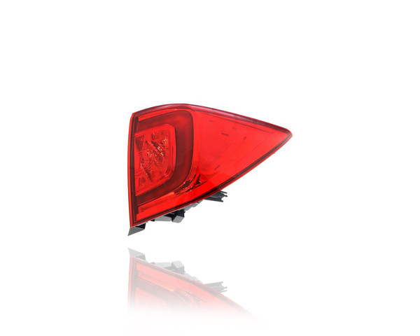 Tail Light Assembly - Compatible/Replacement for '16-18 Honda Pilot, 22-22 Passport  - Quarter Outer On Body - Right Hand - Passenger - 33500TG7A01 - CAPA