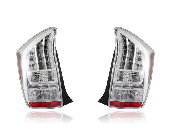 Tail Light Assembly - Compatible/Replacement for '10-11 Toyota Prius - Pair, Left Driver + Right Passenger Set - 8155147111, 8156147111